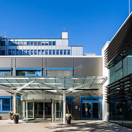 Eingang DIAKO Krankenhaus