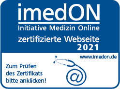 imedON: zertifizierte Webseite 2021